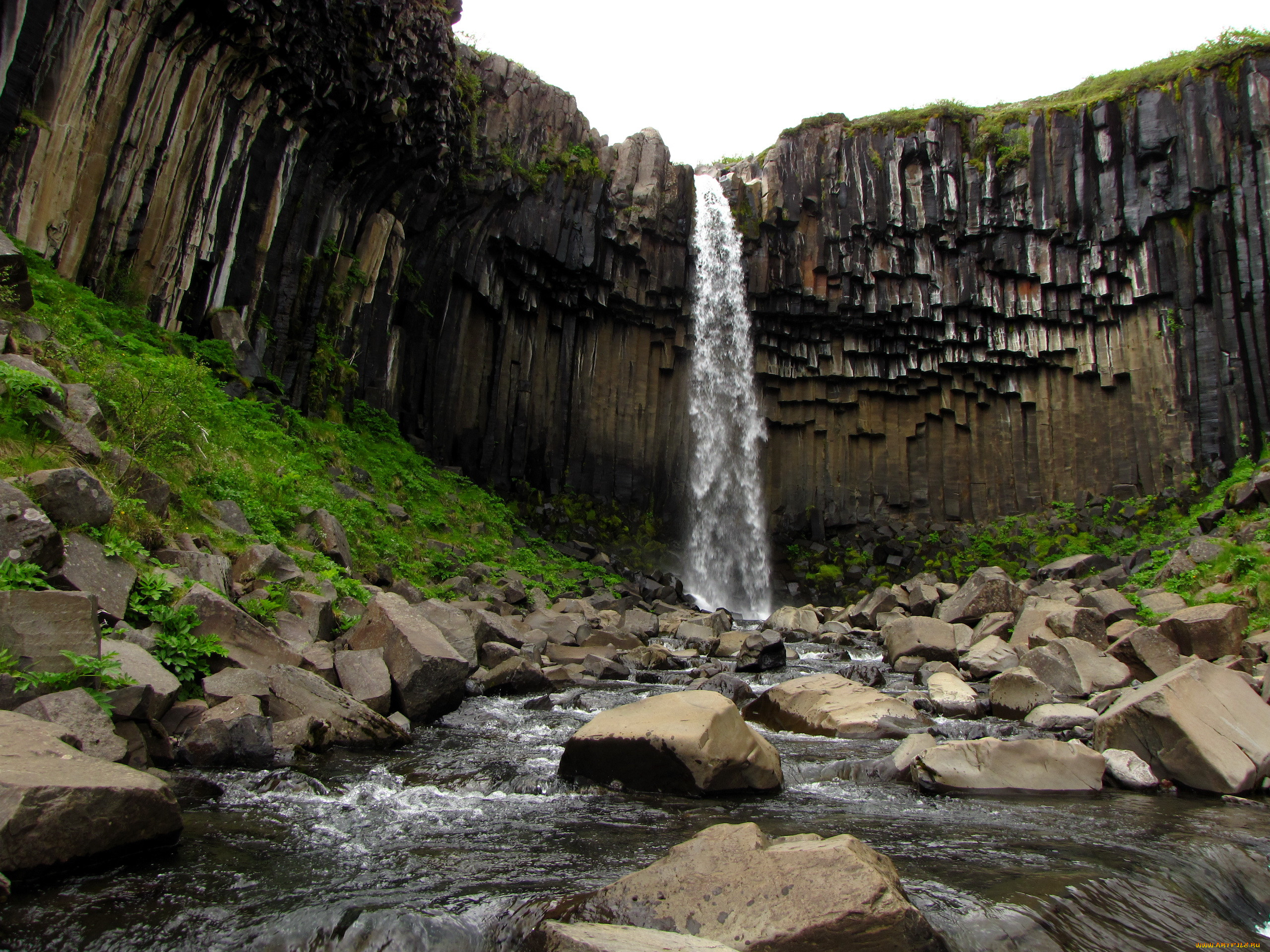 svartifoss, waterfall, skaftafell, national, park, , , , 